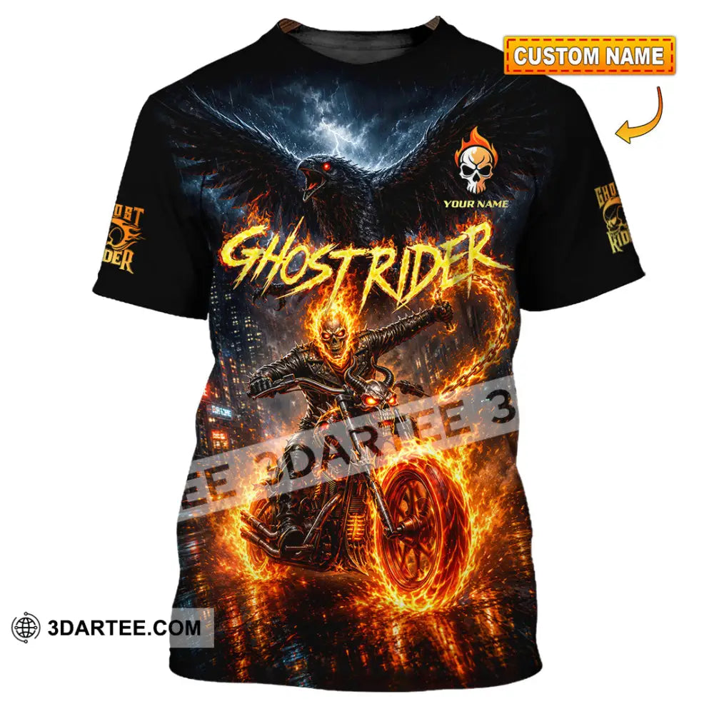 Unisex Shirt - Custom Ghost Rider Shirt - T-shirt