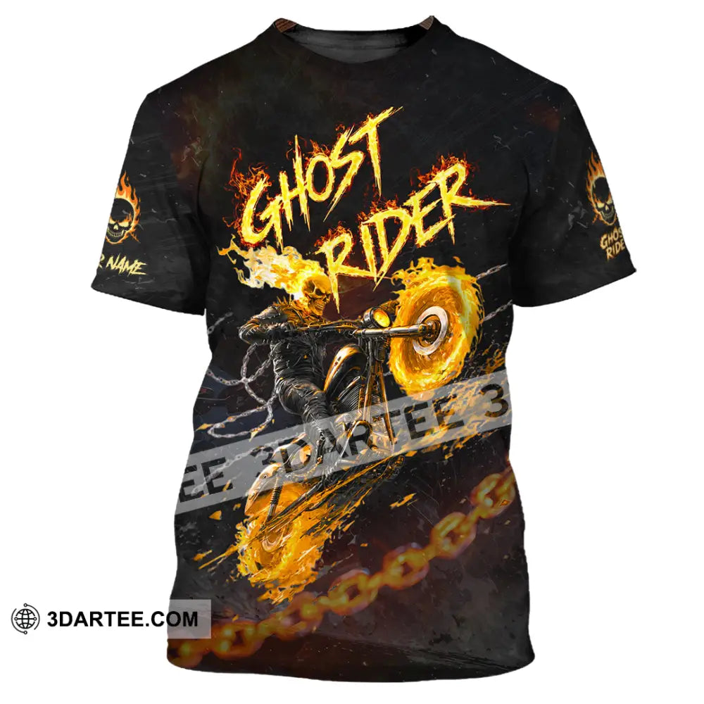 Unisex Shirt - Custom Ghost Rider Shirt - T-Shirt / S - T-shirt