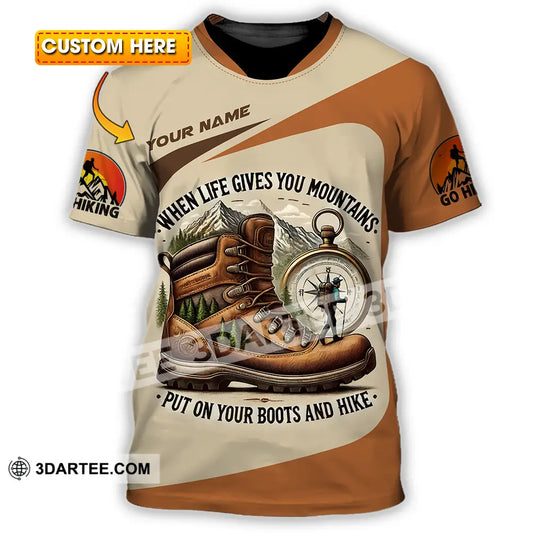 Unisex Shirt - Custom Go Hiking 3D Shirt - T-shirt