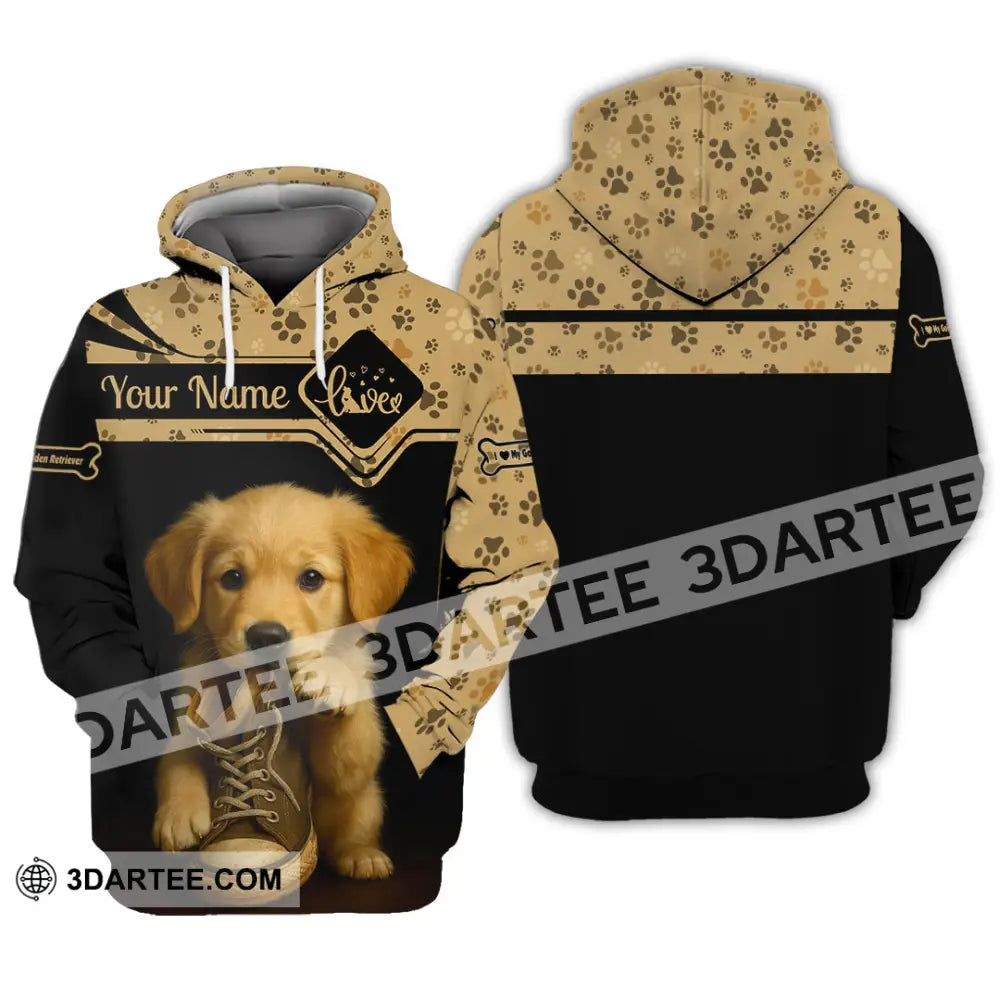 Unisex Shirt - Custom Golden Retriever Shirt Hoodie / S T-shirt