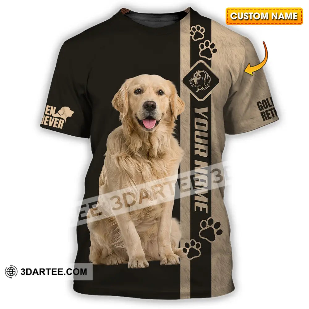Unisex Shirt - Custom Golden Retriever Shirt T-shirt