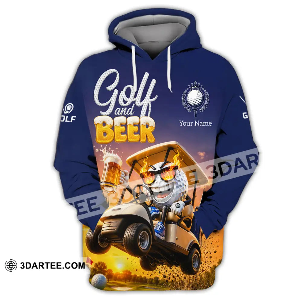 Unisex Shirt - Custom Golf And Free Shirt - Hoodie / S - T-shirt