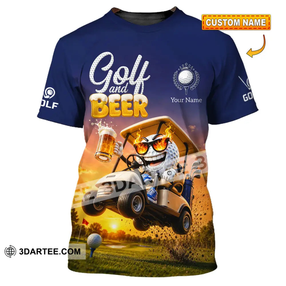 Unisex Shirt - Custom Golf And Free Shirt - T-shirt