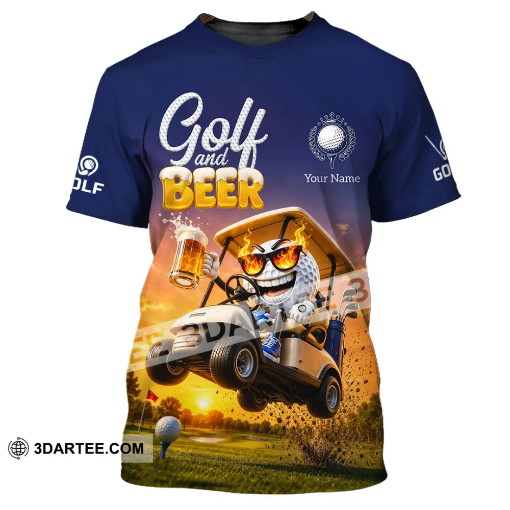 Unisex Shirt - Custom Golf And Free Shirt - T-Shirt / S - T-shirt