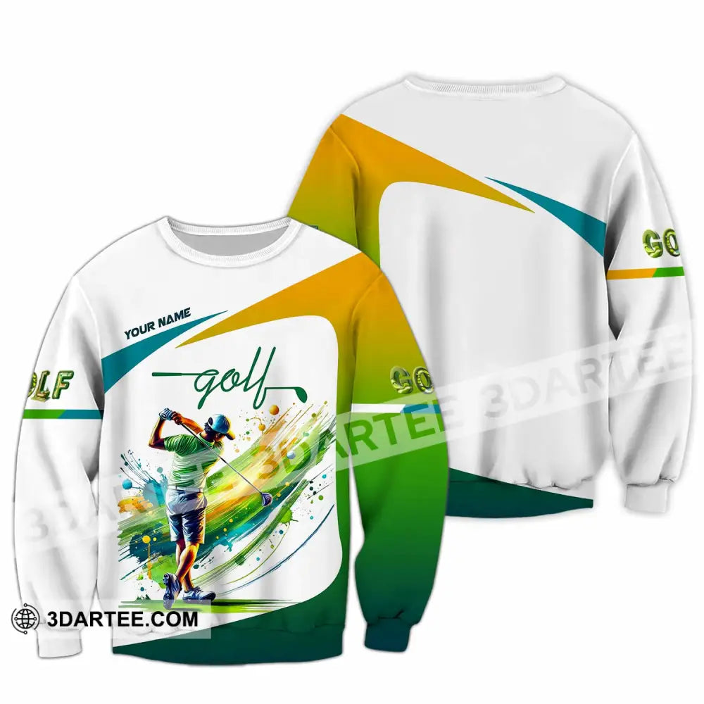 Unisex Shirt - Custom Golf Player Shirt Long Sleeve / S T-shirt