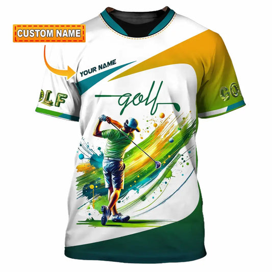 Unisex Shirt - Custom Golf Player Shirt T-shirt