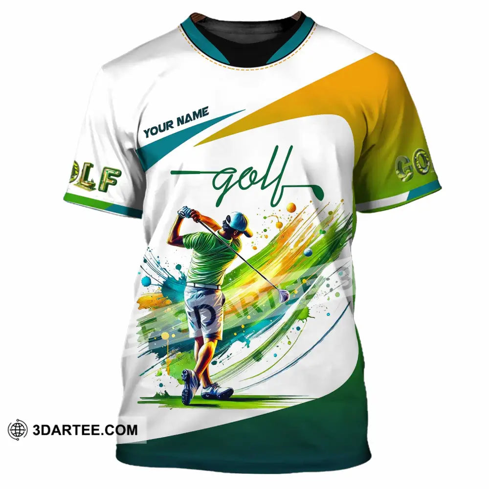 Unisex Shirt - Custom Golf Player Shirt T-Shirt / S T-shirt
