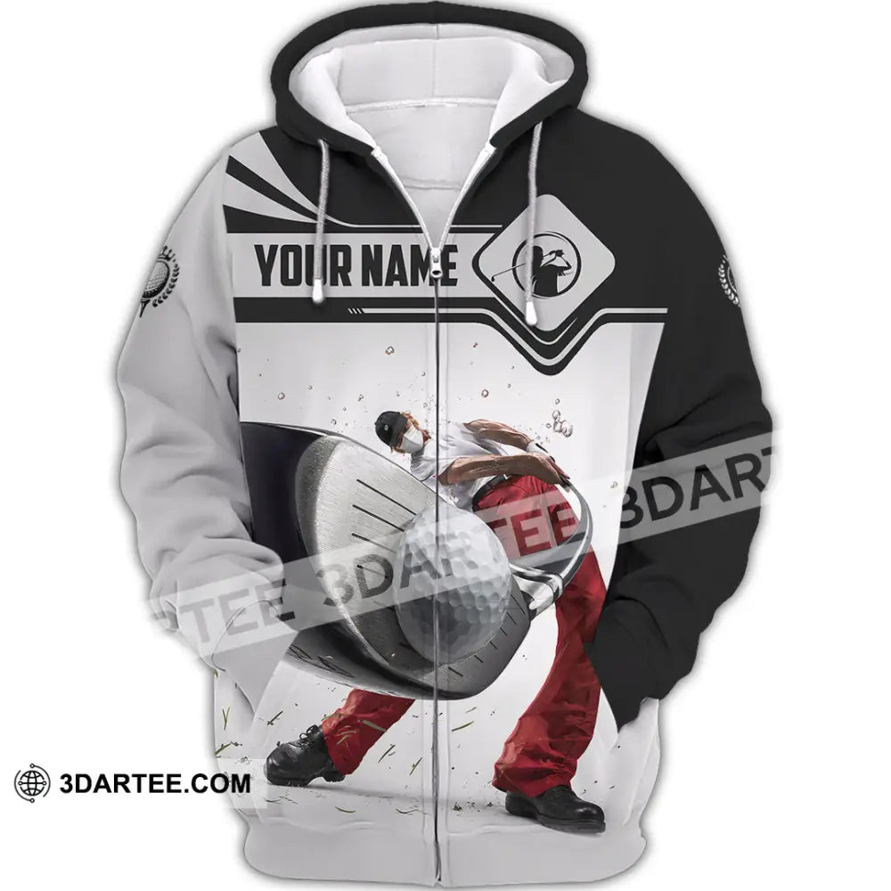 Unisex Shirt - Custom Golf Shirt - Zipper Hoodie / S - T-shirt