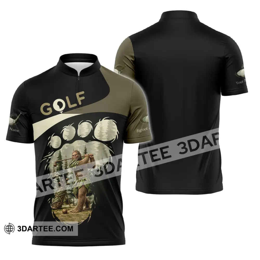 Unisex Shirt - Custom Golf Shirt - Zipper Polo Shirt / S - T-shirt