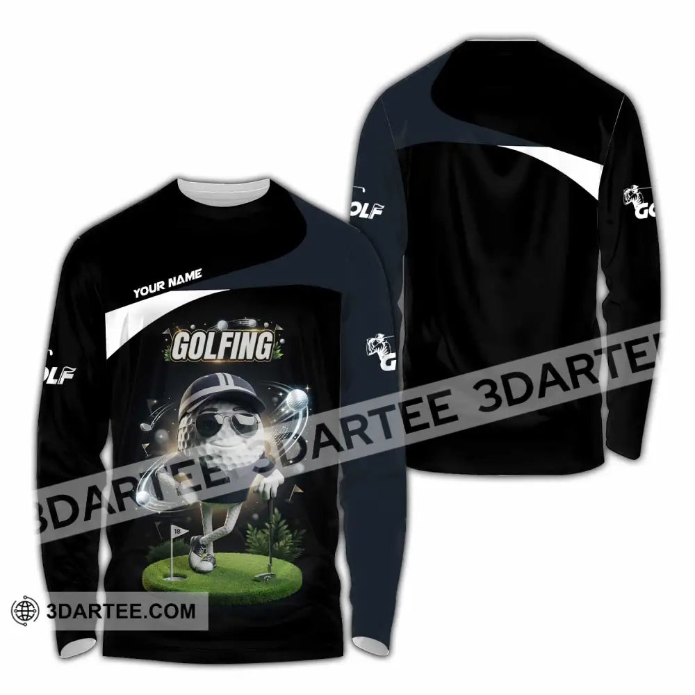 Unisex Shirt - Custom Golfing Shirt - Long Sleeve Shirt / S - T-shirt