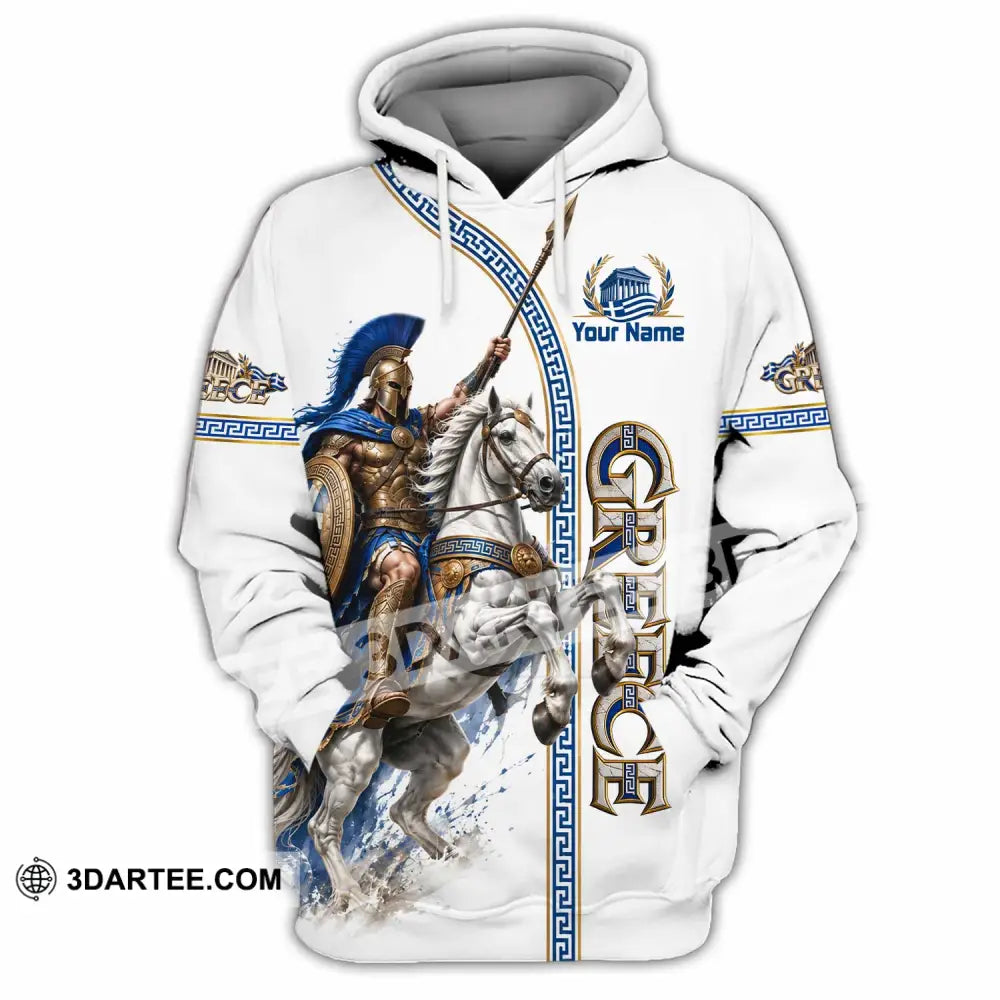 Unisex Shirt - Custom Greece Shirt - Hoodie / S - T-shirt