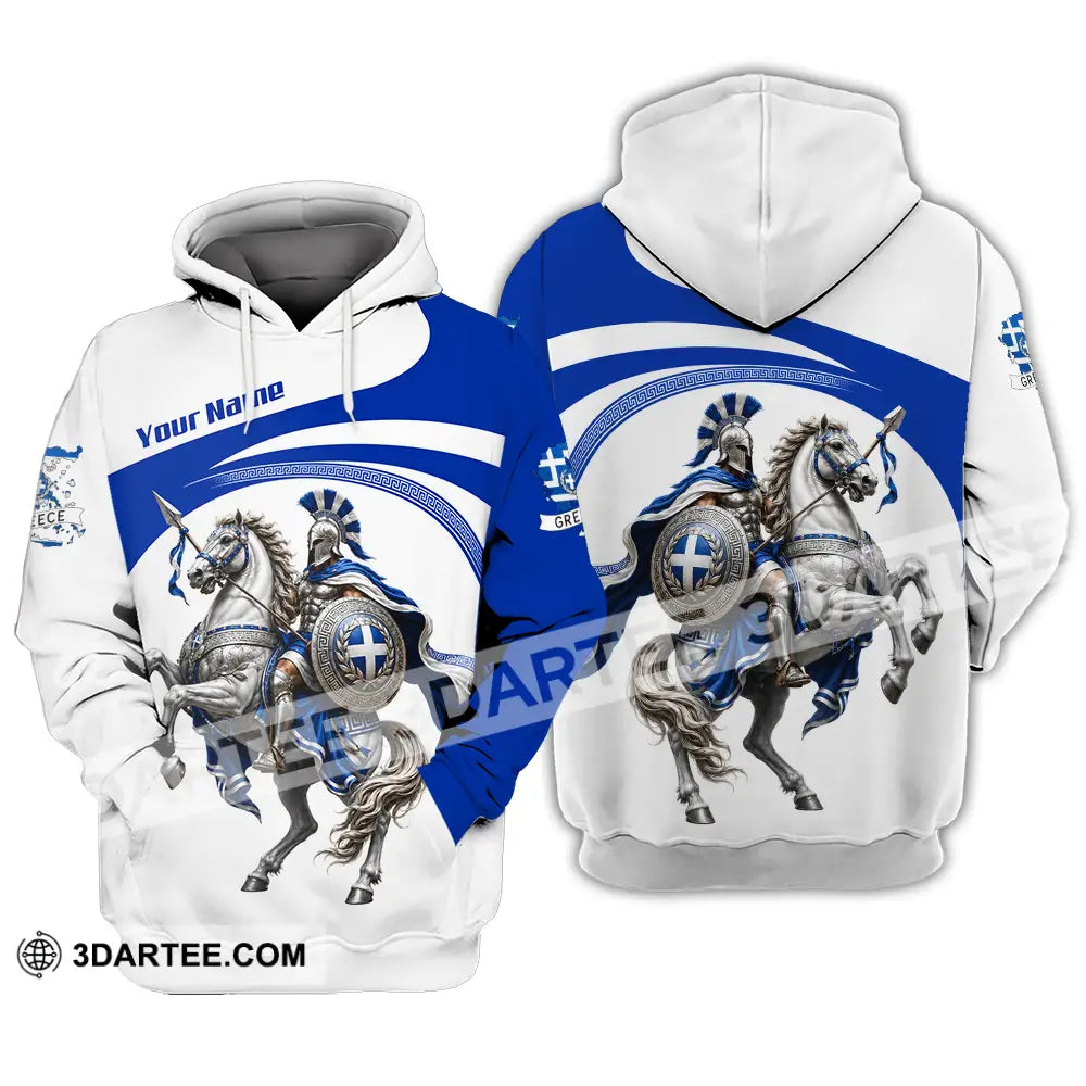 Unisex Shirt - Custom Greece Shirt - Hoodie / S - T-shirt