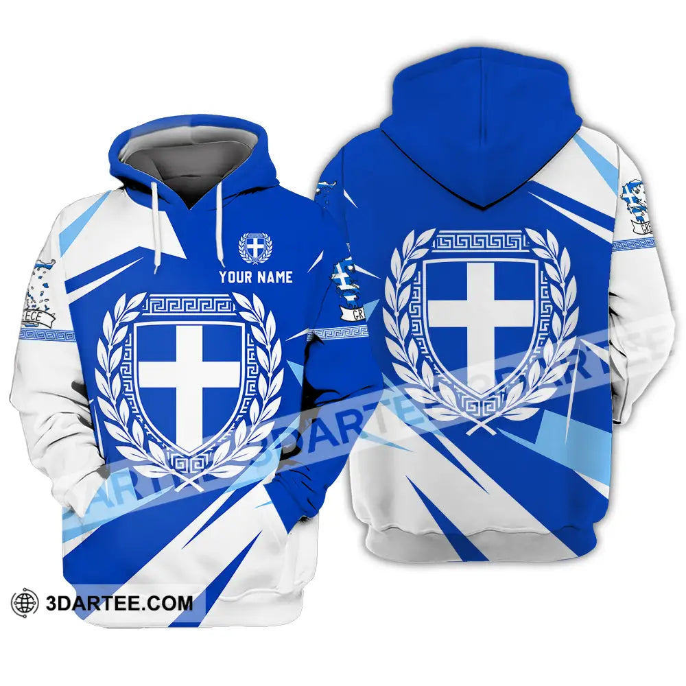 Unisex Shirt - Custom Greece Shirt - Hoodie / S - T-shirt