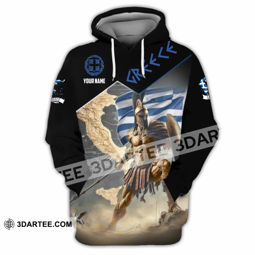Unisex Shirt - Custom Greece Shirt Hoodie / S T-shirt