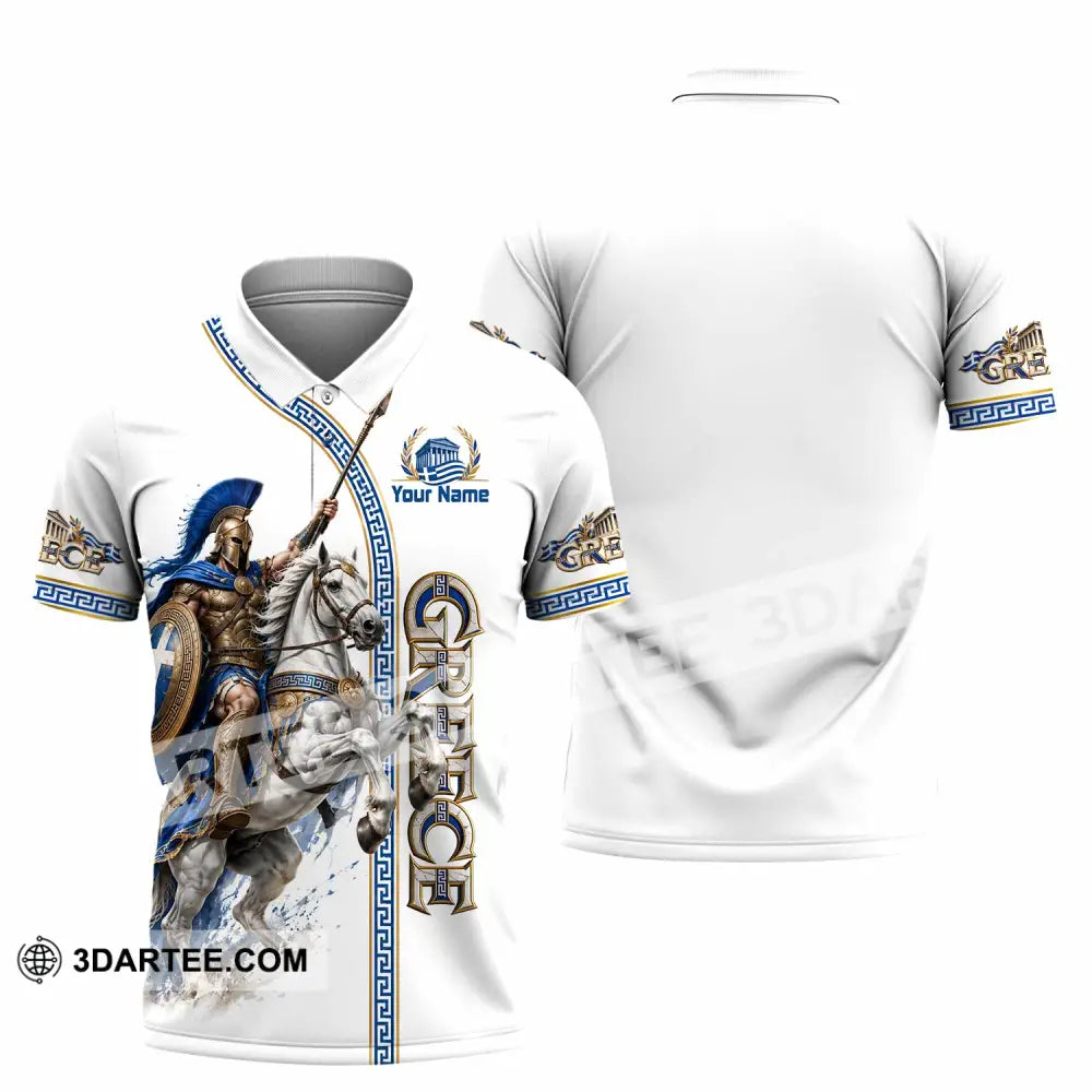 Unisex Shirt - Custom Greece Shirt - Polo Shirt / S - T-shirt