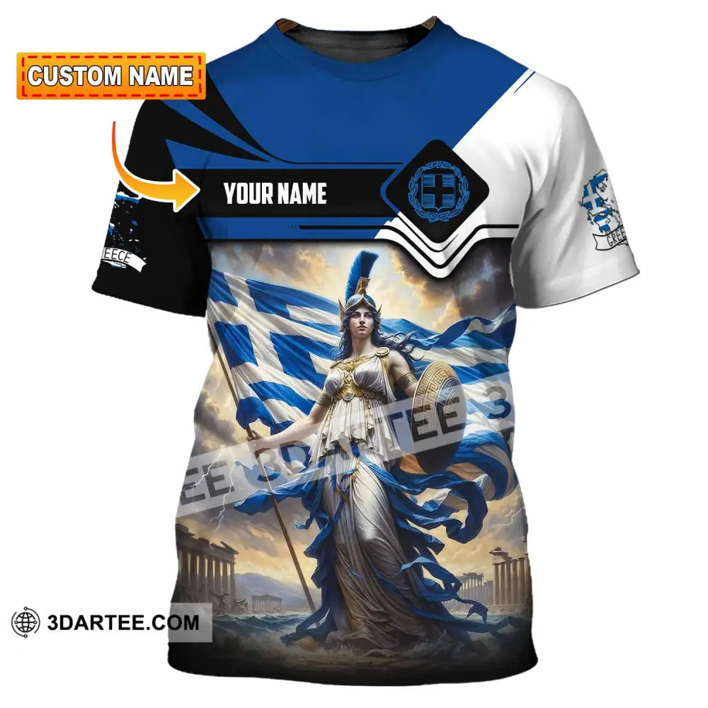 Unisex Shirt - Custom Greece Shirt T-shirt