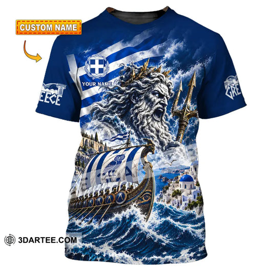 Unisex Shirt - Custom Greece Shirt - T-shirt