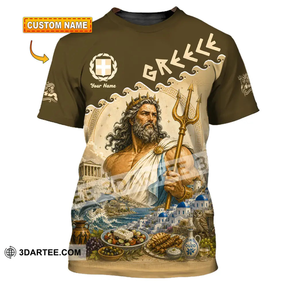 Unisex Shirt - Custom Greece Shirt - T-shirt