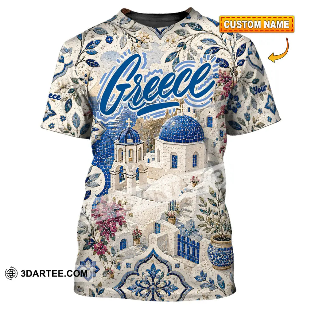 Unisex Shirt - Custom Greece Shirt - T-shirt