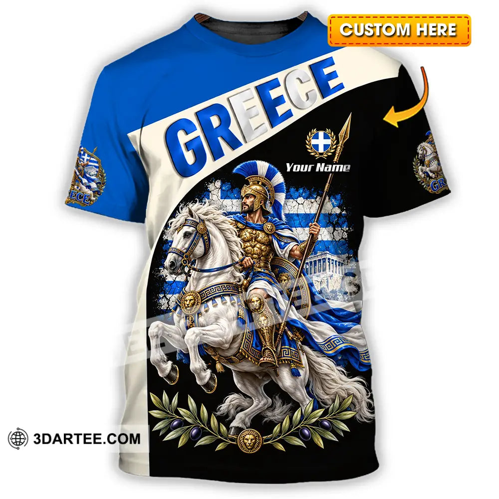 Unisex Shirt - Custom Greece Shirt - T-shirt