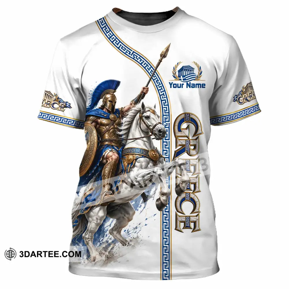 Unisex Shirt - Custom Greece Shirt - T-Shirt / S - T-shirt
