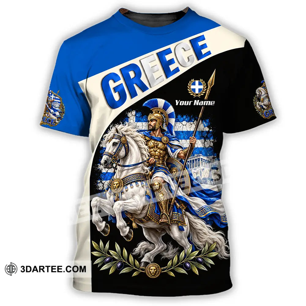 Unisex Shirt - Custom Greece Shirt - T-Shirt / S - T-shirt