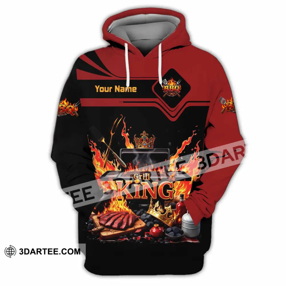 Unisex Shirt - Custom Grill King Shirt - Hoodie / S - T-shirt