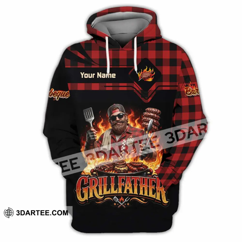 Unisex Shirt - Custom Grillfather Shirt - Hoodie / S - T-shirt