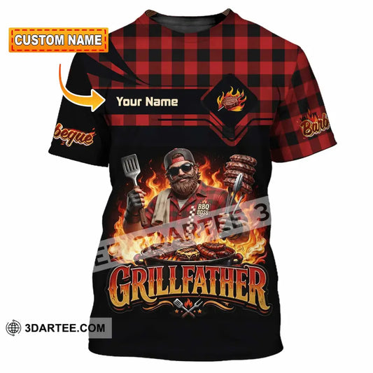 Unisex Shirt - Custom Grillfather Shirt - T-shirt