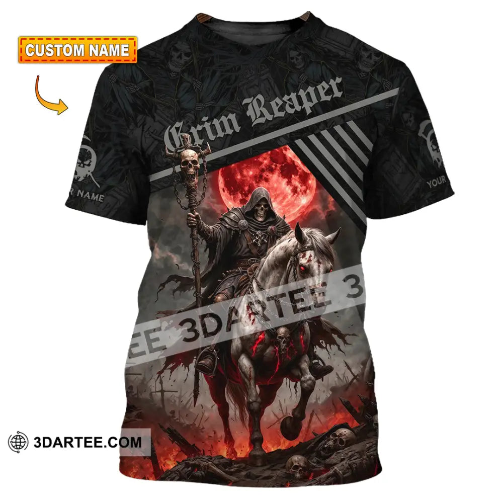 Unisex Shirt - Custom Grim Reaper Shirt T-shirt
