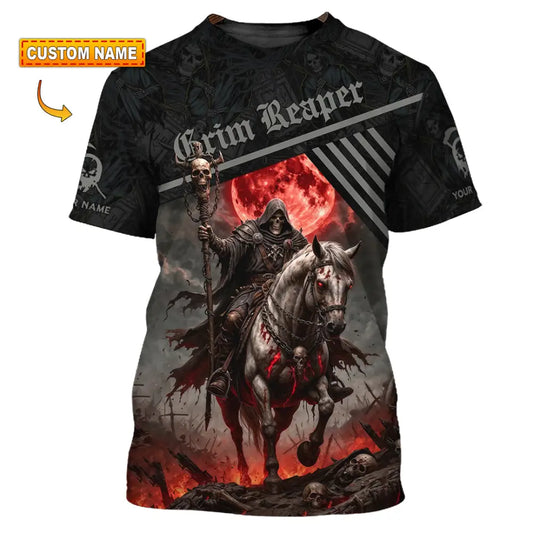 Unisex Shirt - Custom Grim Reaper Shirt T-shirt