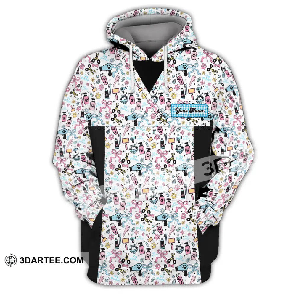 Unisex Shirt - Custom Groomer Shirt Hoodie / S T-shirt