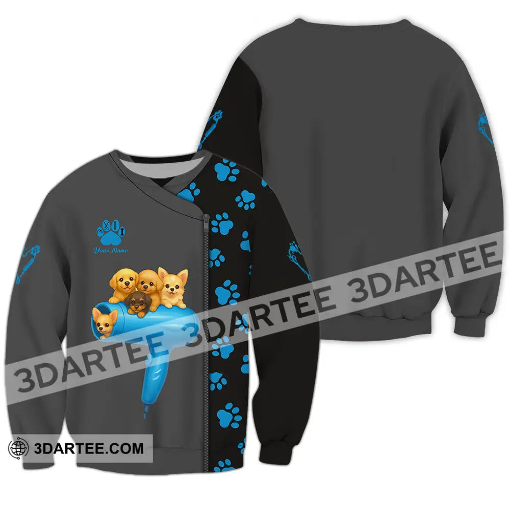 Unisex Shirt Custom Groomers Shirt Long Sleeve / S T shirt