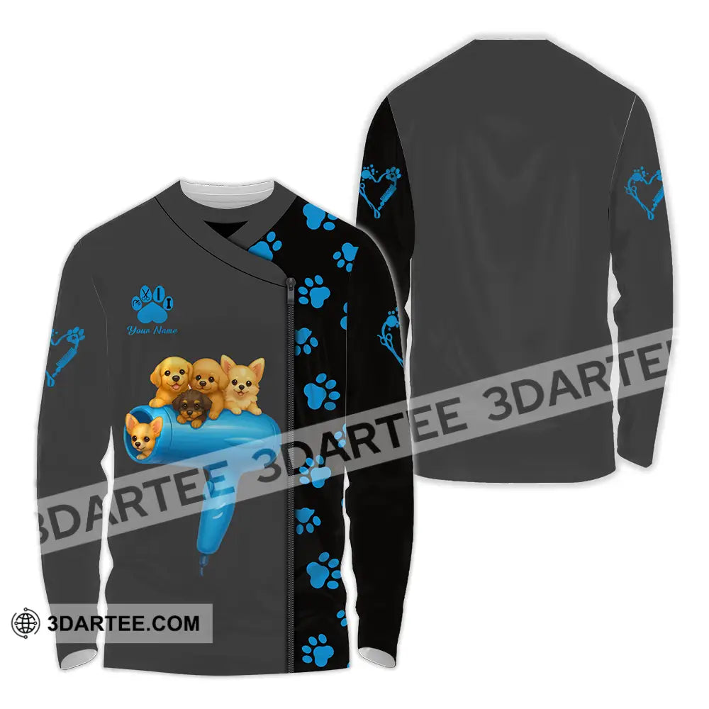 Unisex Shirt Custom Groomers Shirt Long Sleeve Shirt / S T shirt