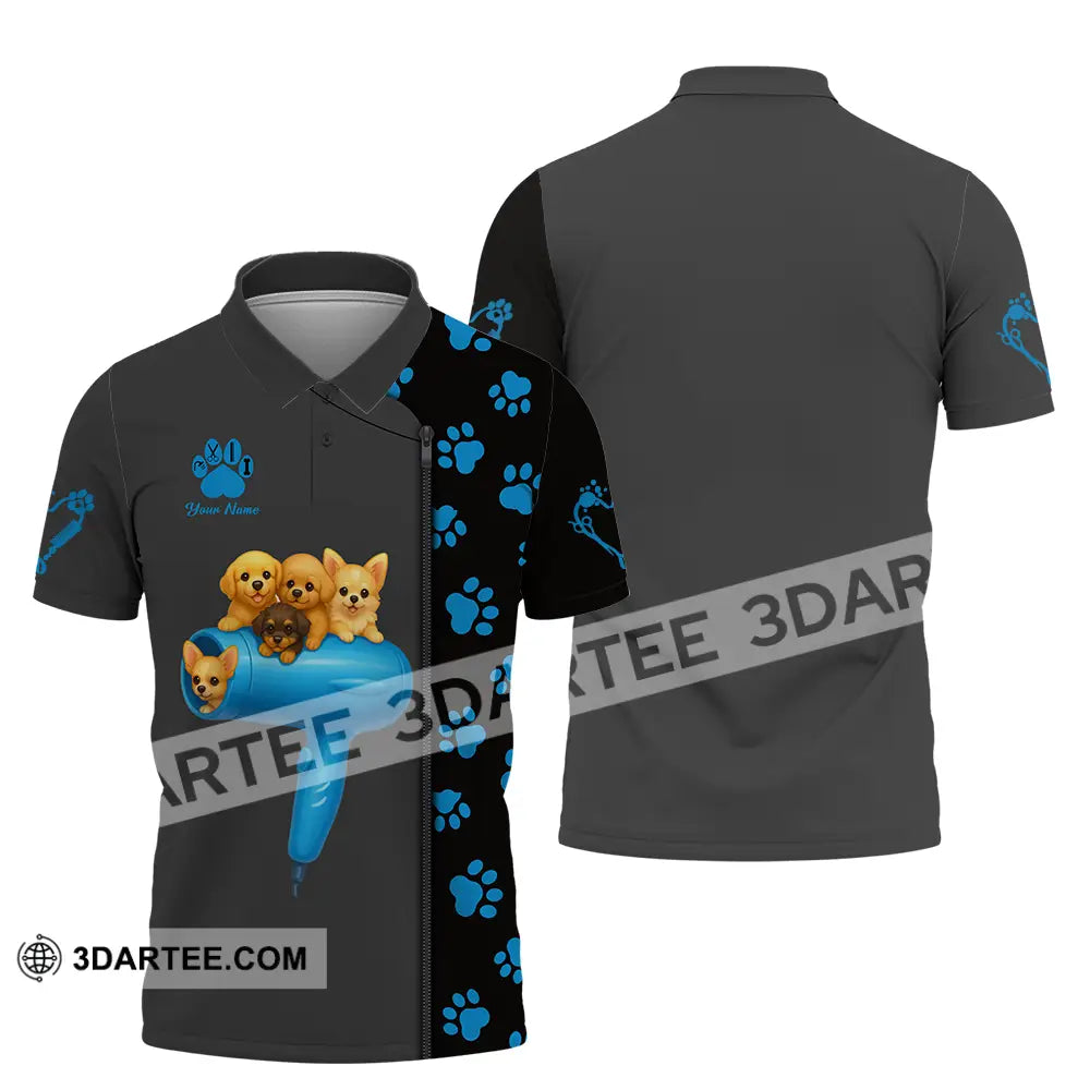 Unisex Shirt Custom Groomers Shirt Polo Shirt / S T shirt