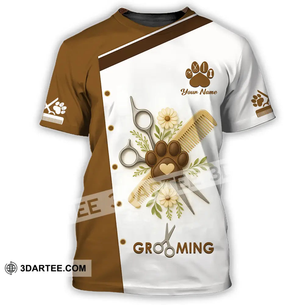 Unisex Shirt - Custom Grooming Shirt T-Shirt / S T-shirt