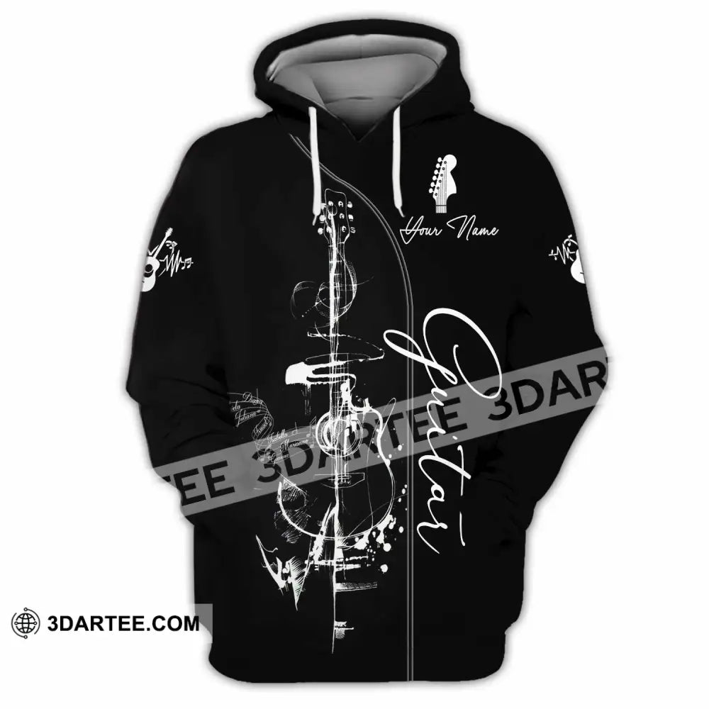 Unisex Shirt - Custom Guitar 3D Shirt - Hoodie / S - T-shirt