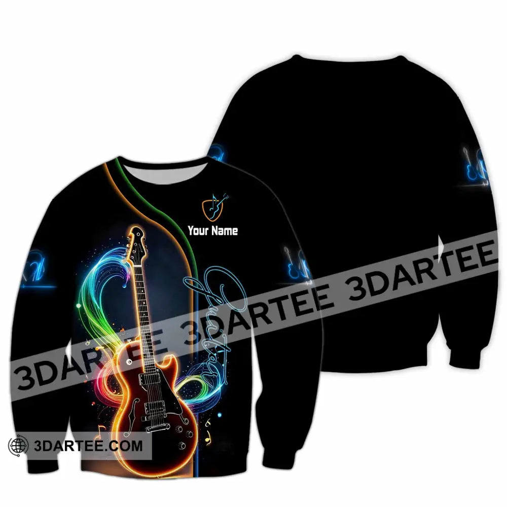Unisex Shirt - Custom Guitar Shirt - Long Sleeve / S - T-shirt