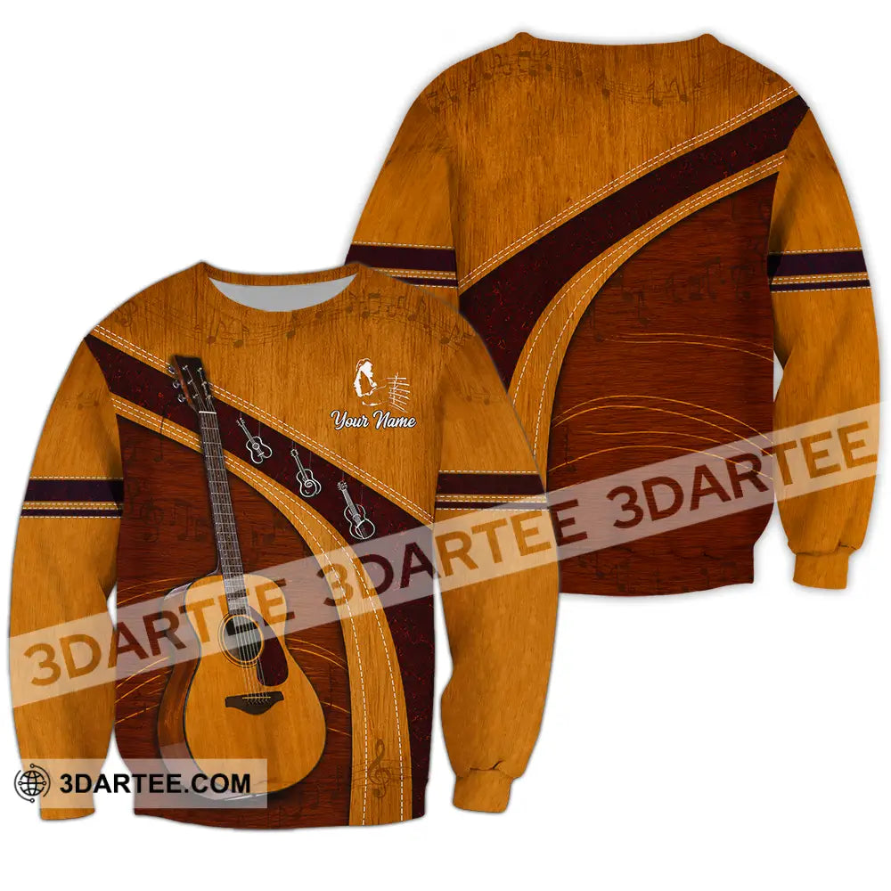 Unisex Shirt - Custom Guitar Shirt - Long Sleeve / S - T-shirt