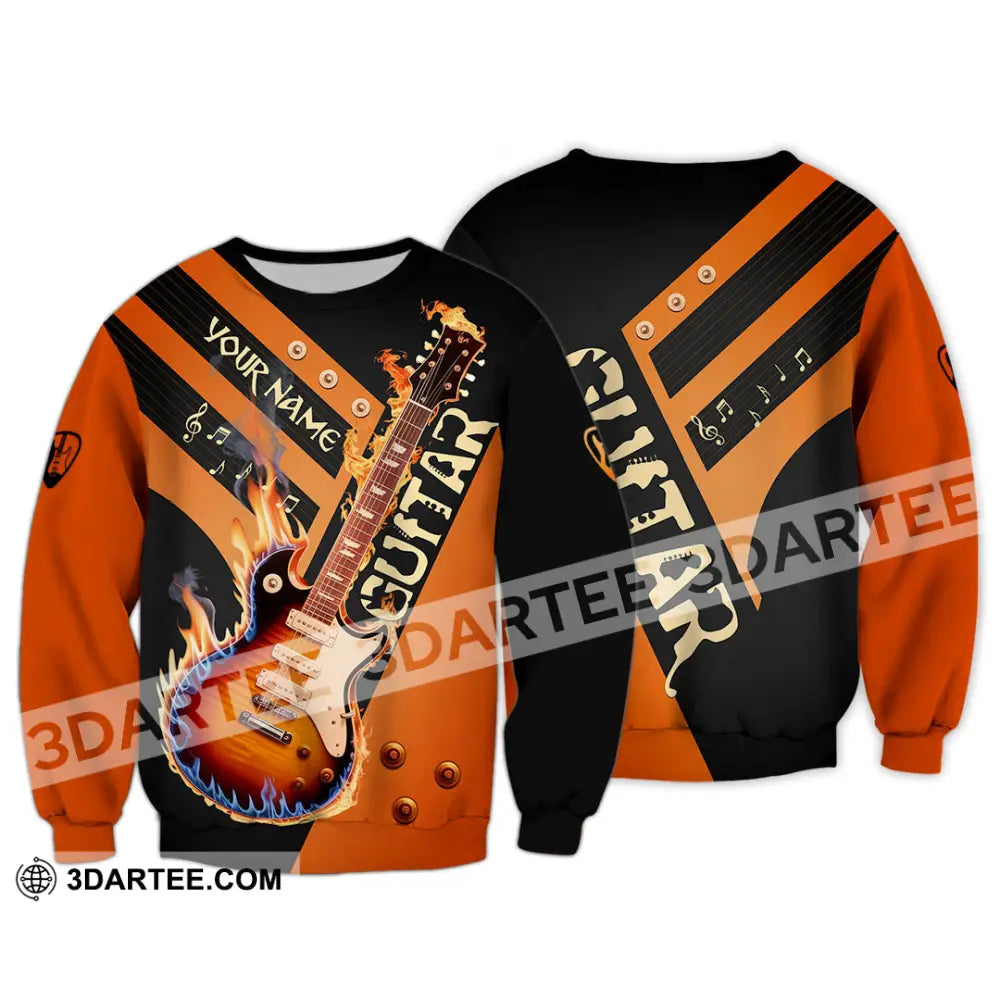 Unisex Shirt - Custom Guitar Shirt - Long Sleeve / S - T-shirt