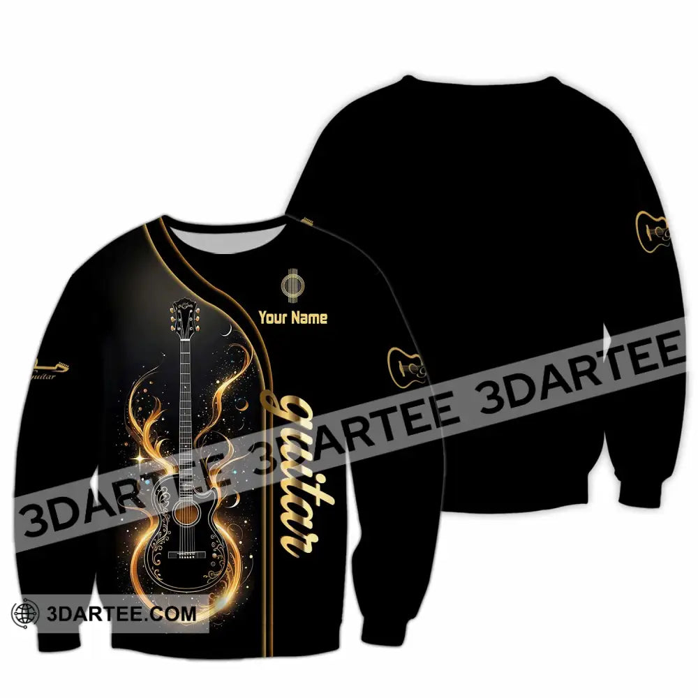 Unisex Shirt - Custom Guitar Shirt - Long Sleeve / S - T-shirt