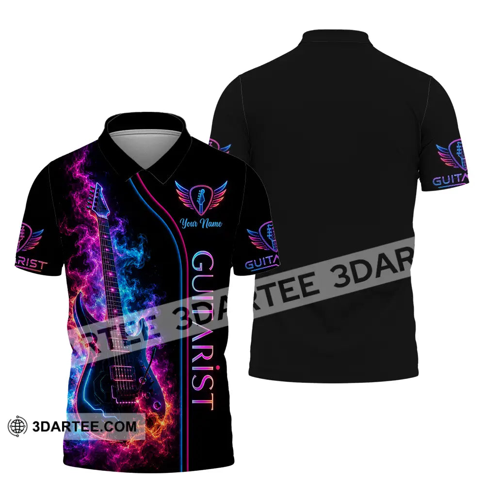 Unisex Shirt - Custom Guitar Shirt - Polo Shirt / S - T-shirt