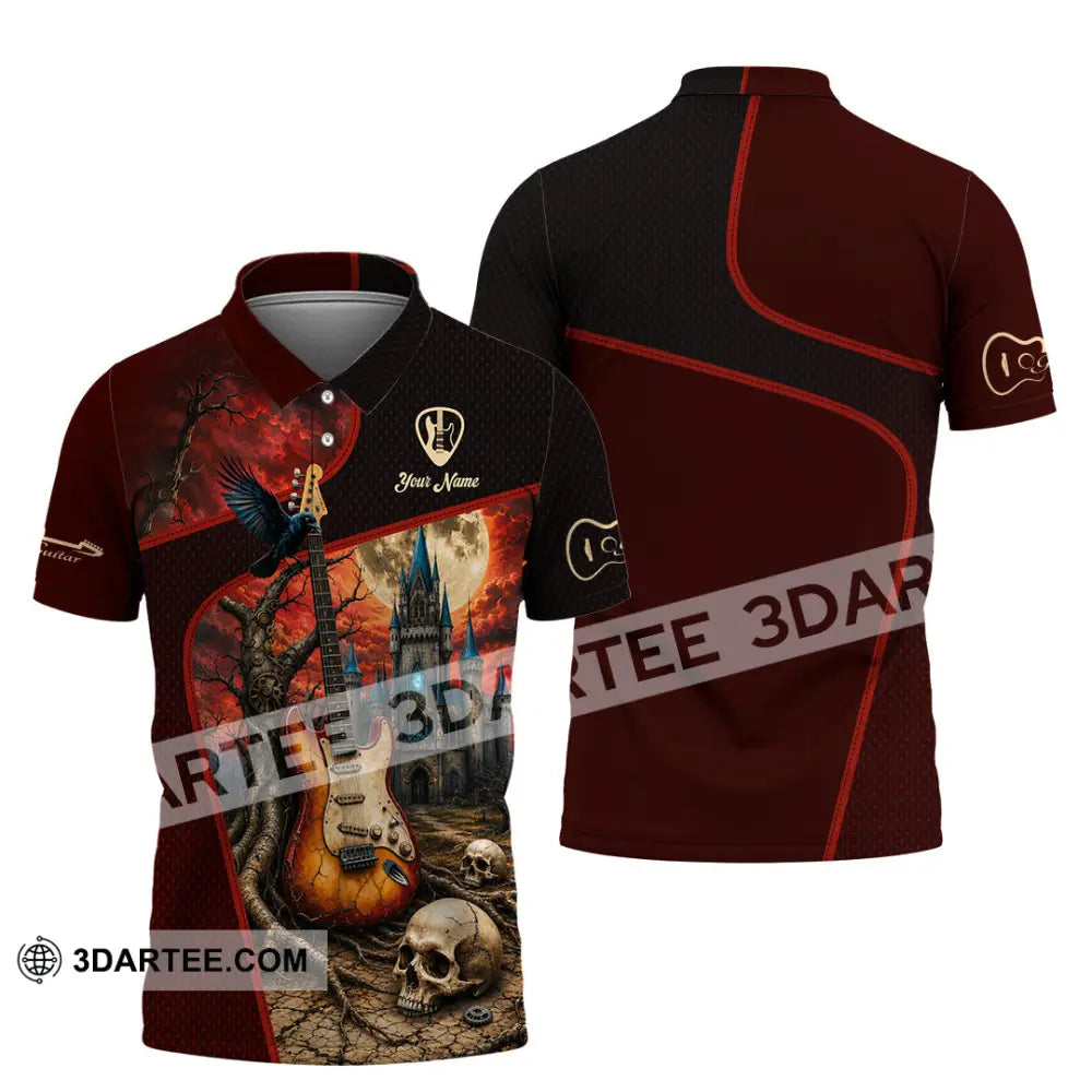 Unisex Shirt - Custom Guitar Shirt - Polo Shirt / S - T-shirt