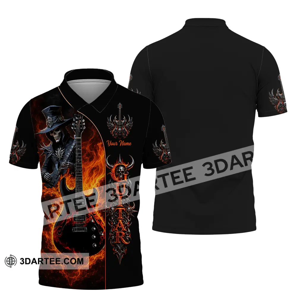 Unisex Shirt - Custom Guitar Shirt - Polo Shirt / S - T-shirt