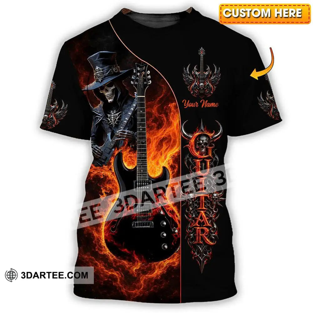 Unisex Shirt - Custom Guitar Shirt - T-shirt