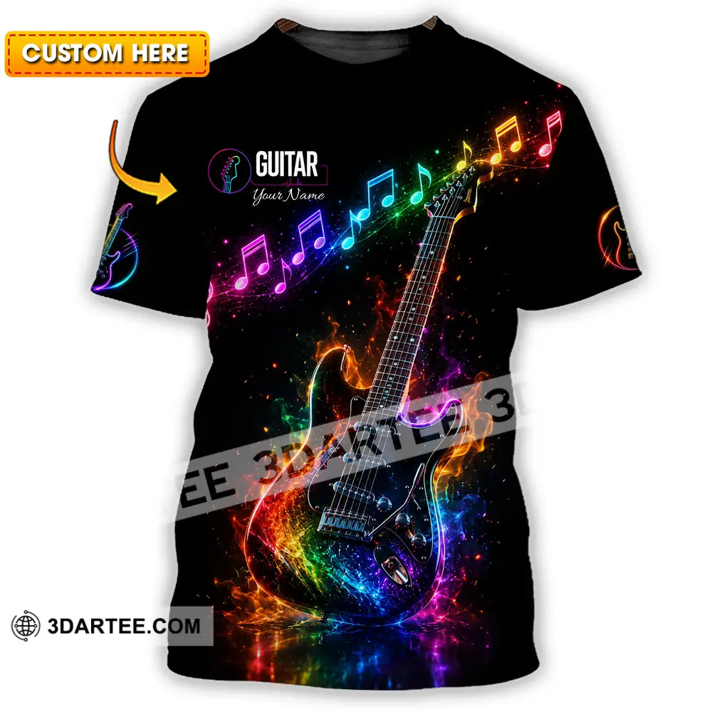 Unisex Shirt - Custom Guitar Shirt - T-shirt