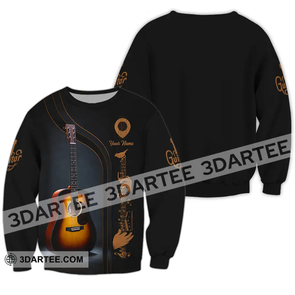 Unisex Shirt - Custom Guitarist Shirt - Long Sleeve / S - T-shirt
