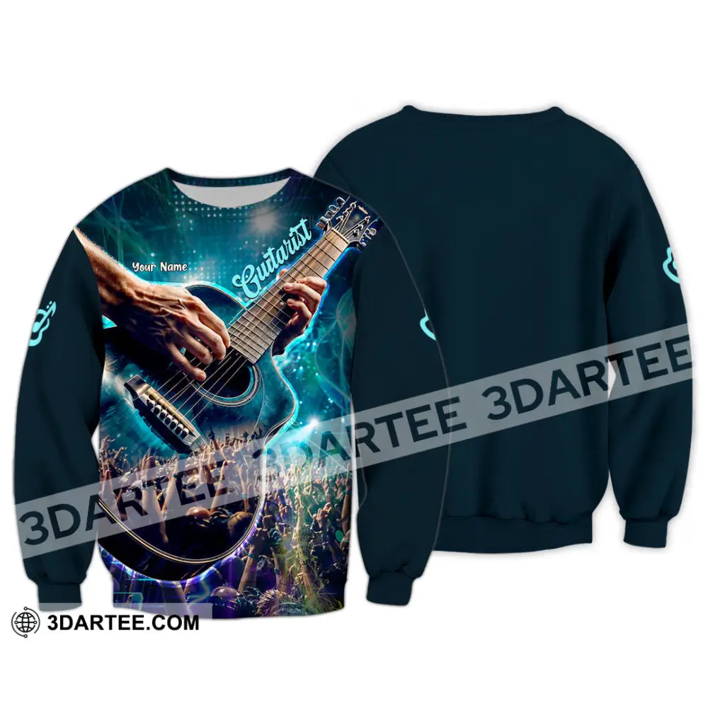 Unisex Shirt - Custom Guitarist Shirt - Long Sleeve / S - T-shirt