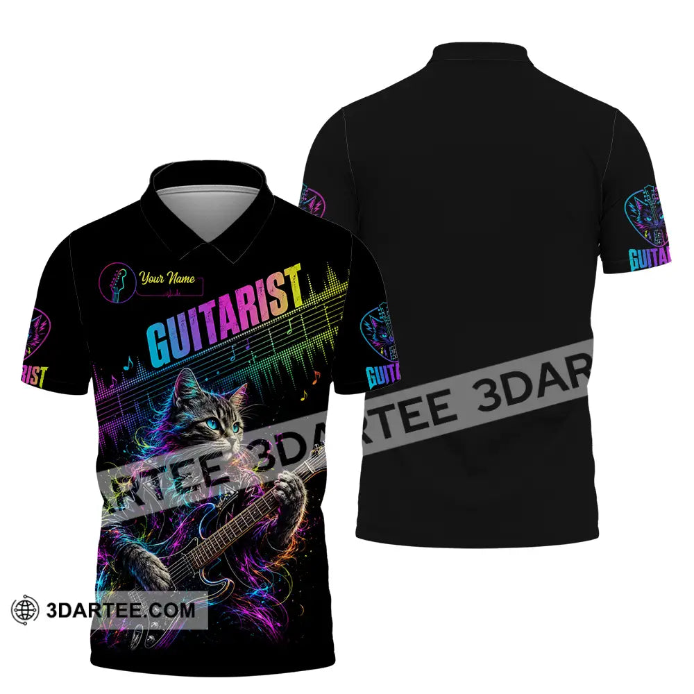 Unisex Shirt - Custom Guitarist Shirt - Polo Shirt / S - T-shirt