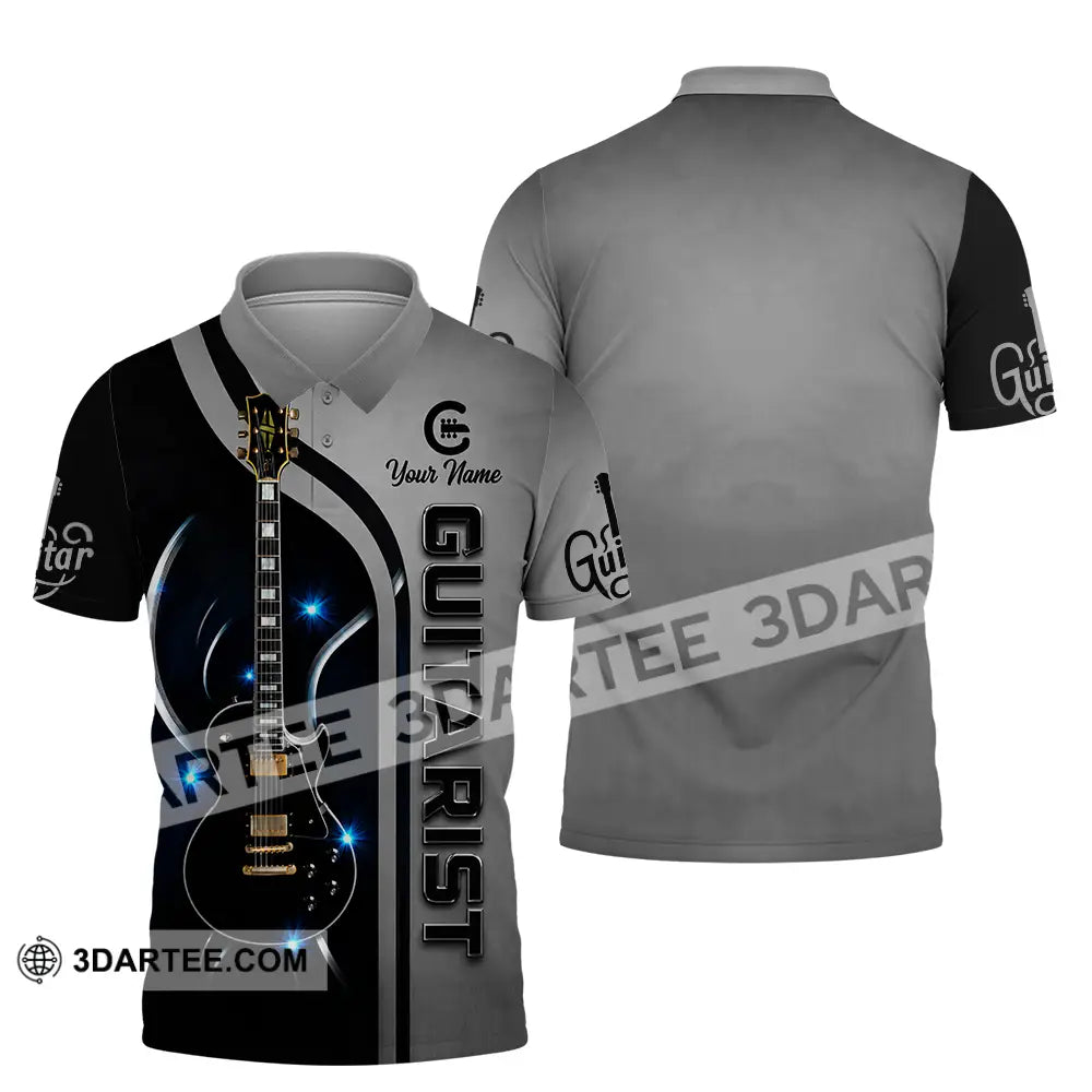 Unisex Shirt - Custom Guitarist Shirt - Polo Shirt / S - T-shirt